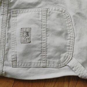 😎 Riveted Lee JEANS Shorts Y2K  SHORTS High Rise   Waist 34"